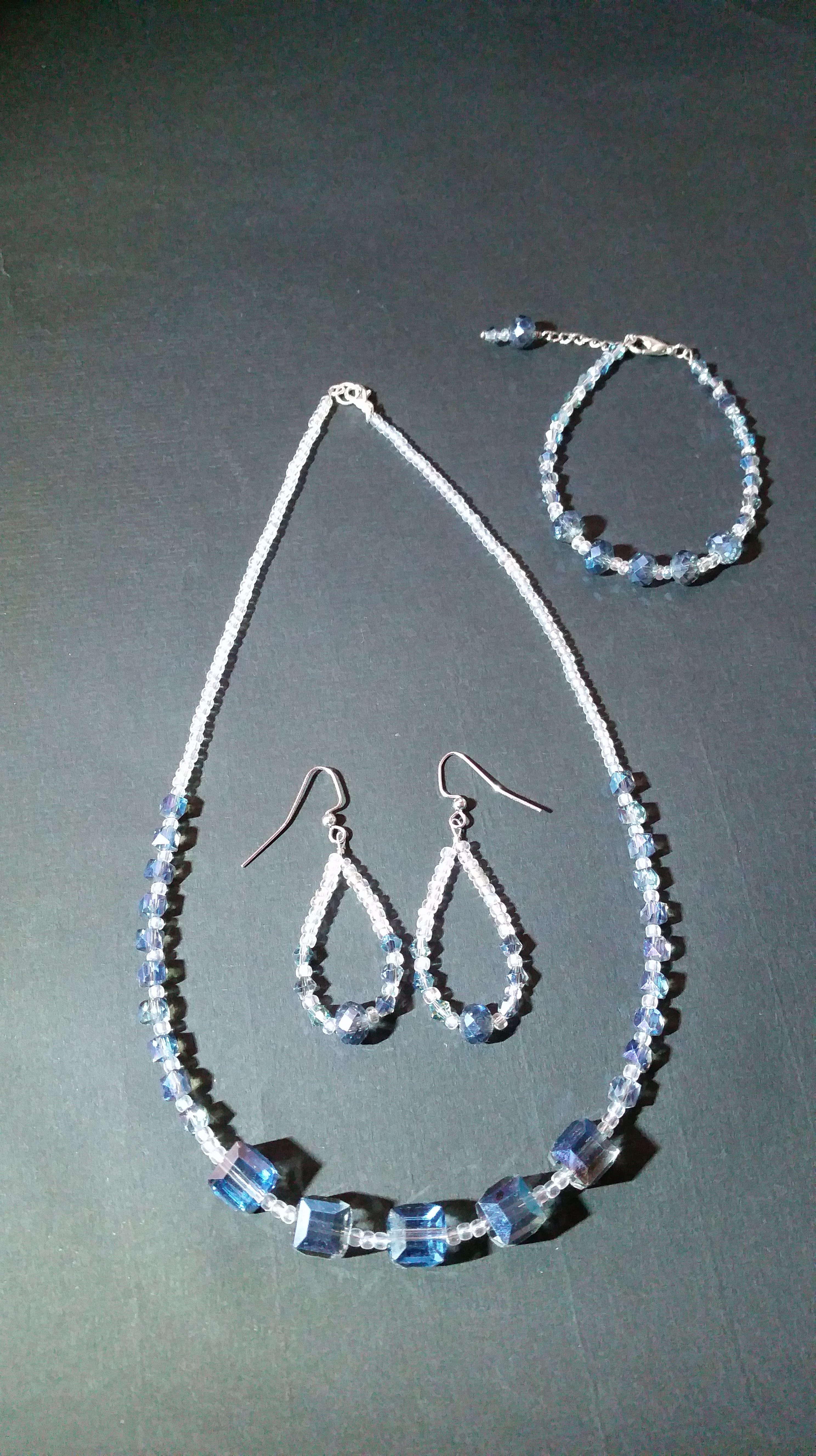 Silent Sapphire Jewelry Set